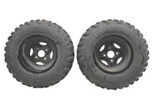 Arctic Cat - 18 Arctic Cat Alterra 700 VLX 4x4 Front Wheels Rims & Tires 25X8-12 4/115 12X6 Carlisle Trail Pro - Image 2