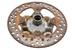 Kawasaki - 06 Kawasaki Brute Force KVF750B Front Wheel Hub & Rotor Left Or Right - Image 2