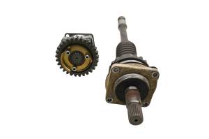 Kawasaki - 03 Kawasaki Prairie 650 4x4 Transmission Bevel Gears Output Shaft KVF650 - Image 3