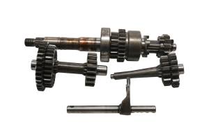 03 Kawasaki Prairie 650 4x4 Transmission Shift Forks & Drum KVF650