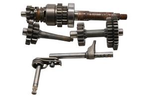 06 Kawasaki Brute Force KVF750B Transmission Shift Forks & Drum