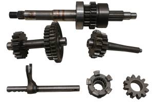 Kawasaki - 03 Kawasaki Prairie 650 Transmission Shift Forks & Drum KVF650 - Image 2