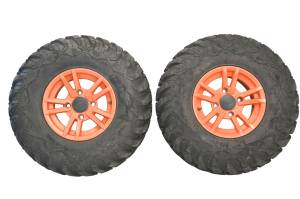 18 Arctic Cat Wildcat Sport XT EPS Rear Wheels Rims & Tires 4/115 12X7.5 Tusk Terrabite 27X11R12