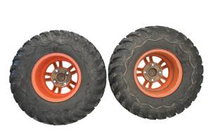 Arctic Cat - 18 Arctic Cat Wildcat Sport XT EPS Rear Wheels Rims & Tires 4/115 12X7.5 Tusk Terrabite 27X11R12 - Image 2