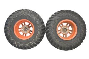 Arctic Cat - 18 Arctic Cat Wildcat Sport XT EPS Front Wheels Rims & Tires 4/115 12X6 Tusk Terrabite 27X9R12 - Image 2