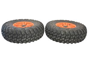 Arctic Cat - 18 Arctic Cat Wildcat Sport XT EPS Front Wheels Rims & Tires 4/115 12X6 Tusk Terrabite 27X9R12 - Image 3