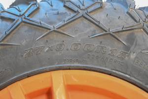 Arctic Cat - 18 Arctic Cat Wildcat Sport XT EPS Front Wheels Rims & Tires 4/115 12X6 Tusk Terrabite 27X9R12 - Image 6