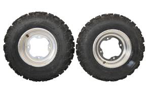 06 Yamaha Raptor 350 2x4 Front Wheels Rims & Tires 21X7-10 4/156 YFM350R