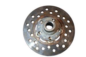 Honda - 03 Honda Rincon 650 4x4 Rear Brake Rotor Disc & Hub TRX650FA - Image 3