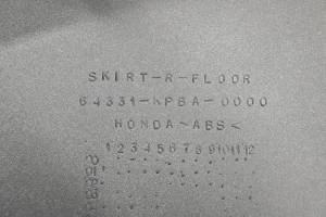 Honda - 03 Honda Reflex Right Side Floor Skirt Cover NSS250 - Image 4