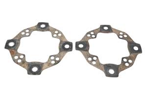 03 Suzuki LTZ400 Front Hub Plates Rock Guards KFX400