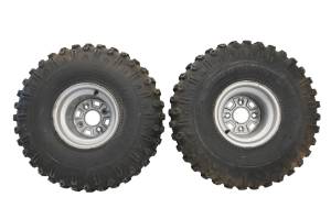 86 Honda Fourtrax 250 2x4 Rear Wheels Rims & Tires TRX250