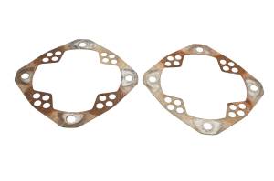 Yamaha - 06 Yamaha Raptor 350 2x4 Front Hub Plate Covers YFM350R - Image 2