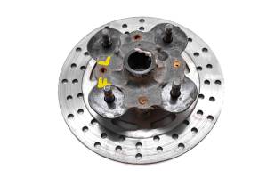 00 Yamaha Grizzly 600 4x4 Front Wheel Hub & Rotor Left Right YFM600F