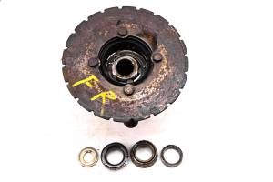 Polaris - 00 Polaris Scrambler 500 4x4 Front Wheel Hub & Rotor Left Right - Image 3