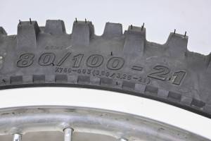 Kawasaki - 23 Kawasaki KLX230S Front Wheel Rim & Tire 80/100-21 - Image 4