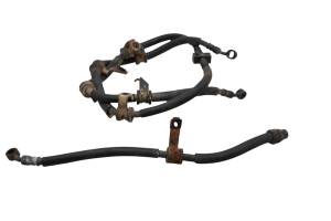 Honda - 11 Honda Rancher 420 4x4 Front Brake Lines TRX420FPA - Image 3