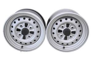 11 Honda Rancher 420 4x4 Front Wheels Rims 12X6 4/110 TRX420FPA