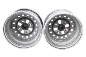 Honda - 11 Honda Rancher 420 4x4 Front Wheels Rims 12X6 4/110 TRX420FPA - Image 2