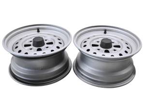 Honda - 11 Honda Rancher 420 4x4 Front Wheels Rims 12X6 4/110 TRX420FPA - Image 3