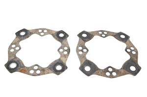 Suzuki - 03 Suzuki LTZ400 Front Hub Plates Rock Guards KFX400 - Image 2