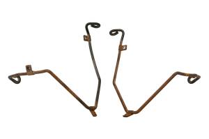 Yamaha - 06 Yamaha Raptor 350 2x4 Rear Heel Guard Brackets YFM350R - Image 2