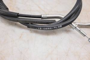 Kawasaki - 18 Kawasaki Ninja 650 ABS Throttle Cables EX650K - Image 3