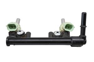 Kawasaki - 18 Kawasaki Ninja 650 ABS Fuel Rail & Injectors EX650K - Image 3