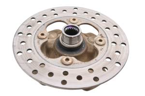 Honda - 11 Honda Rancher 420 4x4 Front Wheel Hub & Rotor Left Or Right TRX420FPA - Image 2
