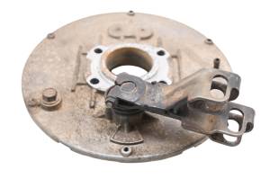 Kawasaki - 99 Kawasaki Prairie 300 2x4 Rear Brake Drum Housing KVF300 - Image 1