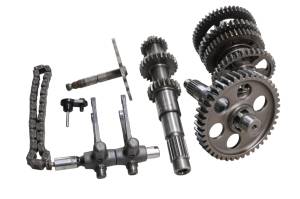 Kawasaki - 99 Kawasaki Prairie 300 2x4 Transmission Shift Forks & Drum KVF300 - Image 3