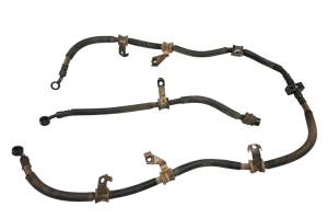 Honda - 08 Honda Rancher 420 ES 4x4 Front Brake Lines TRX420FE - Image 2