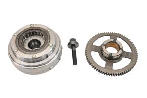 Honda - 08 Honda Rancher 420 ES 4x4 Flywheel Starter Clutch Bearing & Gear TRX420FE - Image 3