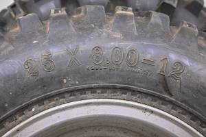 DWT - 99 Kawasaki Prairie 300 2x4 Front & Rear Wheels Rims & Tires 4/137 25X12.5-12 25X8-12 DWT KVF300 - Image 3