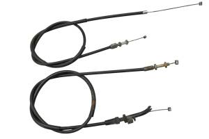 87 Kawasaki Ninja 500 Accelerator Opening & Closing Cables EX500A