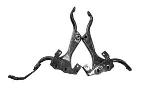 04 Kawasaki Ninja 250R Engine Motor Support Brackets Mounts Left & Right EX250