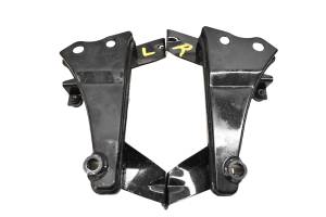 12 Kawasaki Ninja 250R Engine Motor Support Brackets Mounts Left & Right EX250