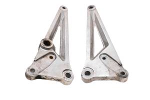 Honda - 06 Honda Nighthawk 250 Left & Right Foot Rest Support Brackets Mounts CB250 - Image 2