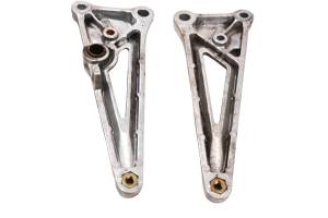 Honda - 06 Honda Nighthawk 250 Left & Right Foot Rest Support Brackets Mounts CB250 - Image 3