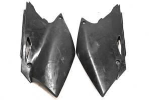 Kawasaki - 04 Kawasaki KX250F Rear Side Number Plate Covers Panels Fenders Left & Right - Image 2