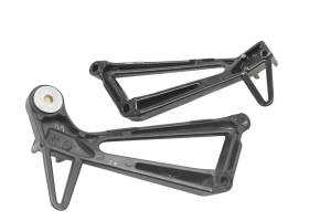 Yamaha - 16 Yamaha YFZ-R3 Left & Right Rear Passenger Foot Peg Brackets Mounts - Image 2