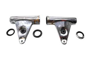 80 Suzuki GS550L Front Headlight Support Brackets Mounts
