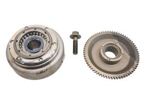 Honda - 87 Honda Fourtrax 250 2x4 Flywheel Starter Clutch Bearing & Gear TRX250 - Image 2