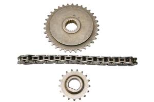 12 Harley-Davidson Road Glide Custom FLTRX Primary Cam Chain & Gears - Image 3