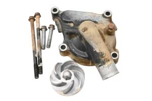 07 Kawasaki Brute Force 750 4x4i Water Pump Cover & Impeller KVF750