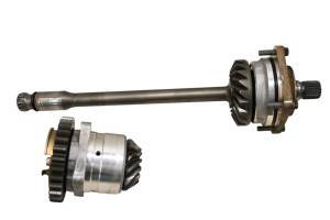 07 Kawasaki Brute Force 750 4x4i Transmission Bevel Gears Output Shaft KVF750