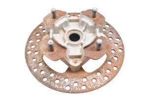 08 Kawasaki Brute Force 750 4x4i Front Wheel Hub & Rotor Left Or Right KVF750