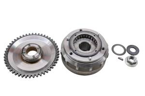 Yamaha - 14 Yamaha Grizzly 550 4x4 Flywheel Starter Clutch Bearing & Gear YFM550F - Image 4
