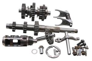 09 Yamaha Grizzly 550 4x4 Transmission Shift Forks & Drum YFM550F