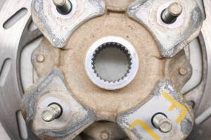 Yamaha - 14 Yamaha Grizzly 550 4x4 Front Wheel Hub & Rotor Left Or Right YFM550F - Image 3